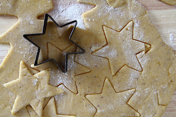 Image showing original czech christmas gingerbread
