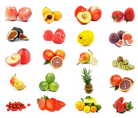 Image showing Fruits Collection
