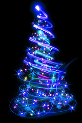 Image showing christmas tree