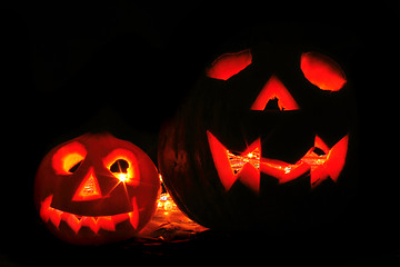 Image showing halloween pumpkins