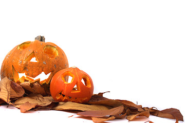 Image showing halloween pumpkins