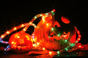 Image showing halloween pumpkins