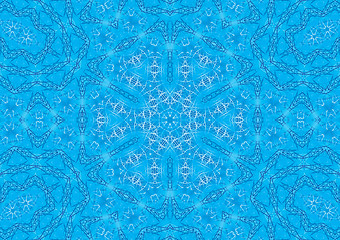 Image showing Blue abstract background