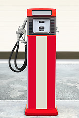 Image showing retro gas pump