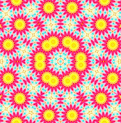 Image showing Bright abstract pattern