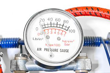 Image showing Air Pressure Gauge