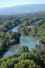 Image showing View from Cathedral Nazaire in Bezier