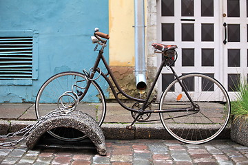 Image showing old bicycle 