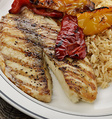 Image showing Grilled Tilapia Fillet