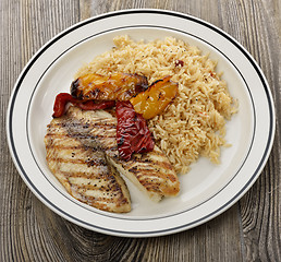 Image showing Grilled Tilapia Fillet