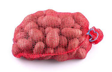 Image showing Sack of potatoes