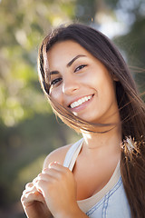 Image showing Beautiful Mixed Race Young Woman