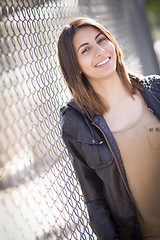 Image showing Beautiful Mixed Race Young Woman