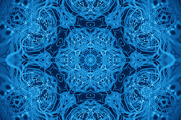 Image showing Abstract blue background