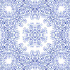 Image showing Blue abstract pattern