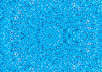 Image showing Blue abstract background