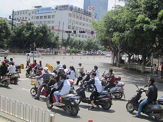 Image showing crossing in China