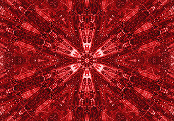 Image showing Red abstract background