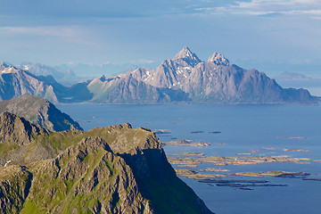 Image showing Scandinavian coast