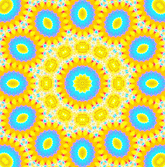 Image showing Bright abstract pattern