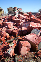 Image showing house ruins