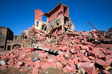 Image showing house ruins