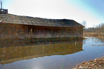 Image showing flooded