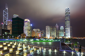 Image showing Hong Kong city night view