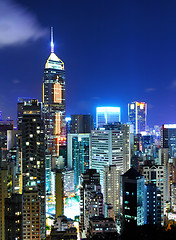 Image showing Hong Kong skyline 