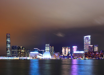 Image showing kowloon at night