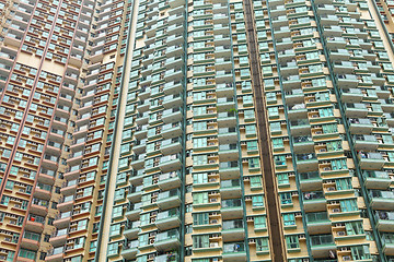 Image showing Apartment building in Hong Kong 