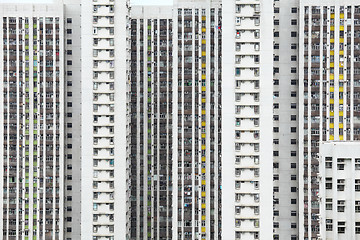 Image showing apartment block in Hong Kong