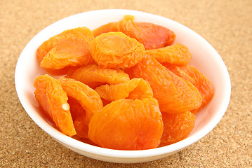 Image showing dried apricots