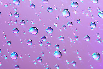 Image showing water drops background