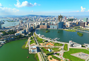 Image showing Macau skyline 