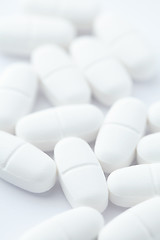 Image showing White pills