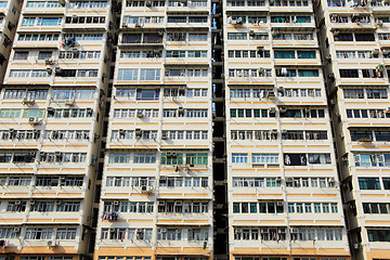 Image showing apartment building in Hong Kong