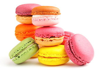 Image showing Colorful macaroon
