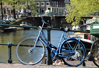 Image showing Amsterdam bicycle 