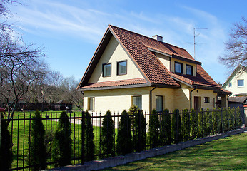 Image showing The modern house