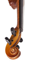 Image showing beautiful wooden cello