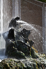 Image showing Dragons fountain, Villa d'Este - Tivoli