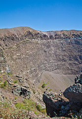 Image showing Vesuvius crater