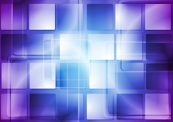 Image showing Abstract technology background with squares