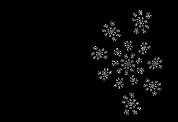 Image showing fractal snow