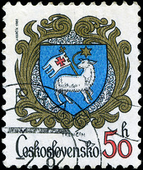 Image showing CZECHOSLOVAKIA - CIRCA 1982: a stamp printed by Czechoslovakia s