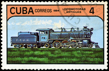 Image showing CUBA - CIRCA 1984: A set of postage stamps printed in CUBA shows