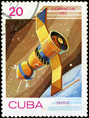 Image showing CUBA - CIRCA 1983: A stamp printed in Cuba, shows 