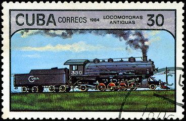 Image showing CUBA - CIRCA 1984: A set of postage stamps printed in CUBA shows