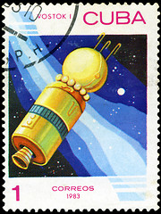 Image showing CUBA - CIRCA 1983: A stamp printed in Cuba, shows 